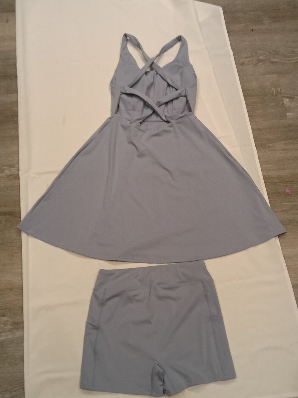 #13 HALARA Gray Two Piece Set